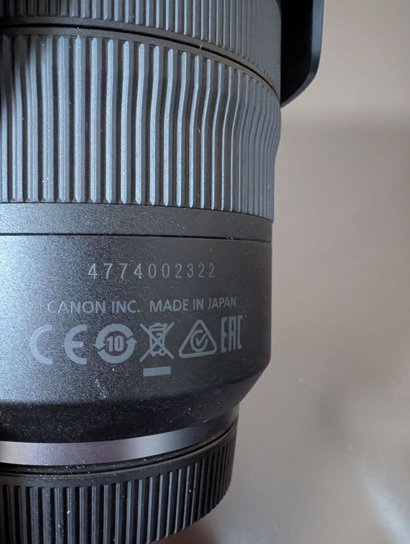 Canon RF24-105mmf4 L IS USMレンズ 本体