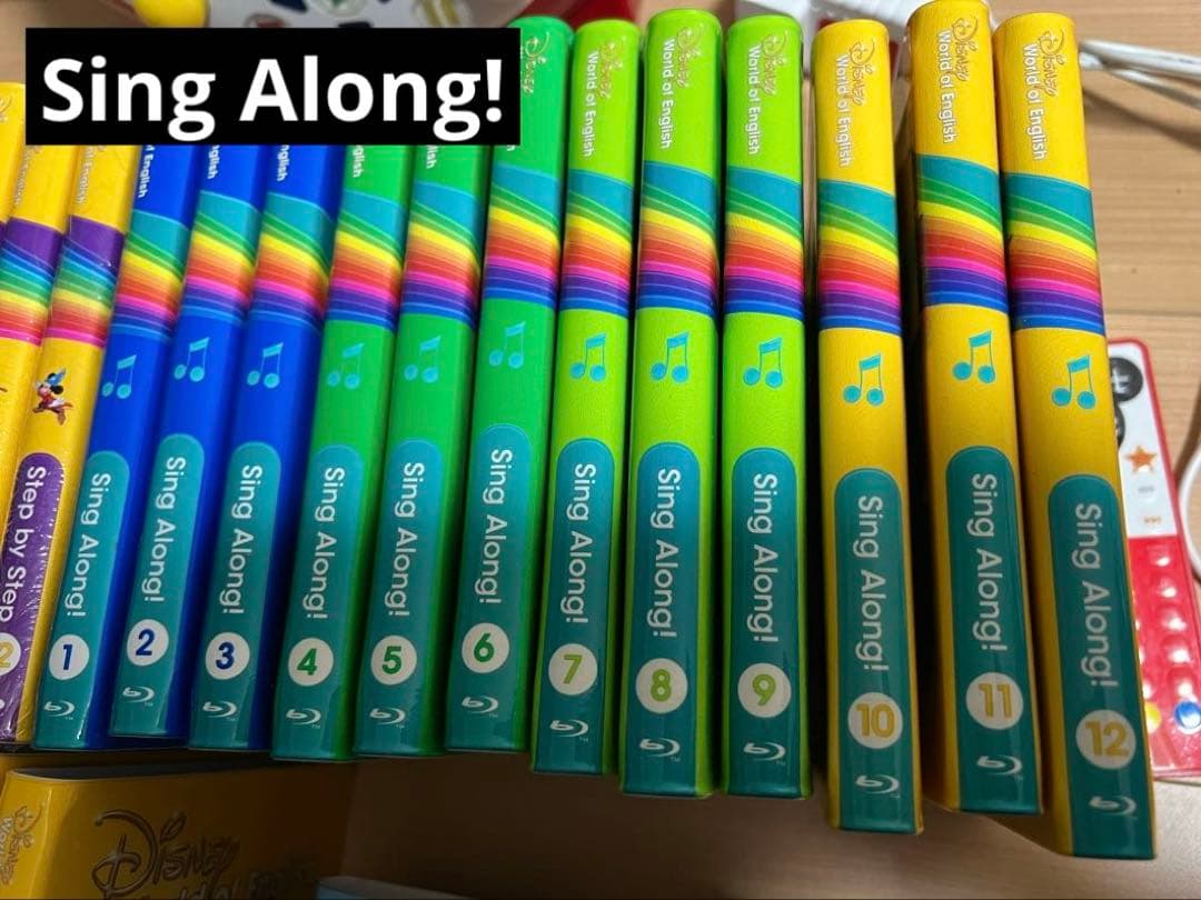 DWE＊ミッキーマウスブルーレイメイト＋付属品＋Blu-ray3種36枚セット