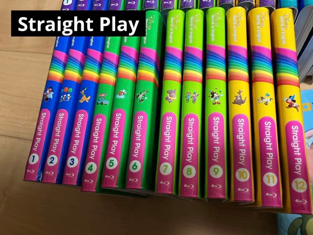 DWE＊ミッキーマウスブルーレイメイト＋付属品＋Blu-ray3種36枚セット