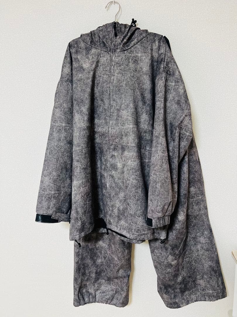 ハイマニ/25-26新作/セットアップ L/ウェア/ストーンウォッシュブラック