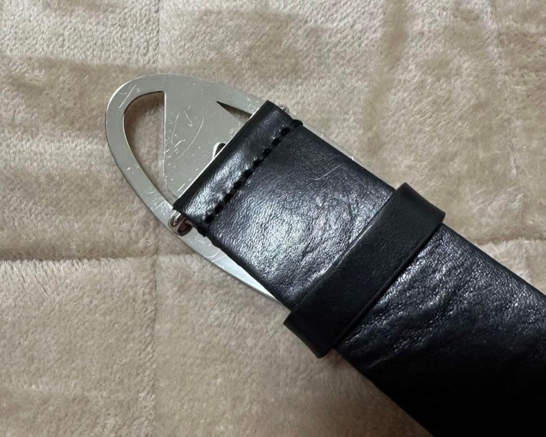 DIESEL 本革ベルト ブラック