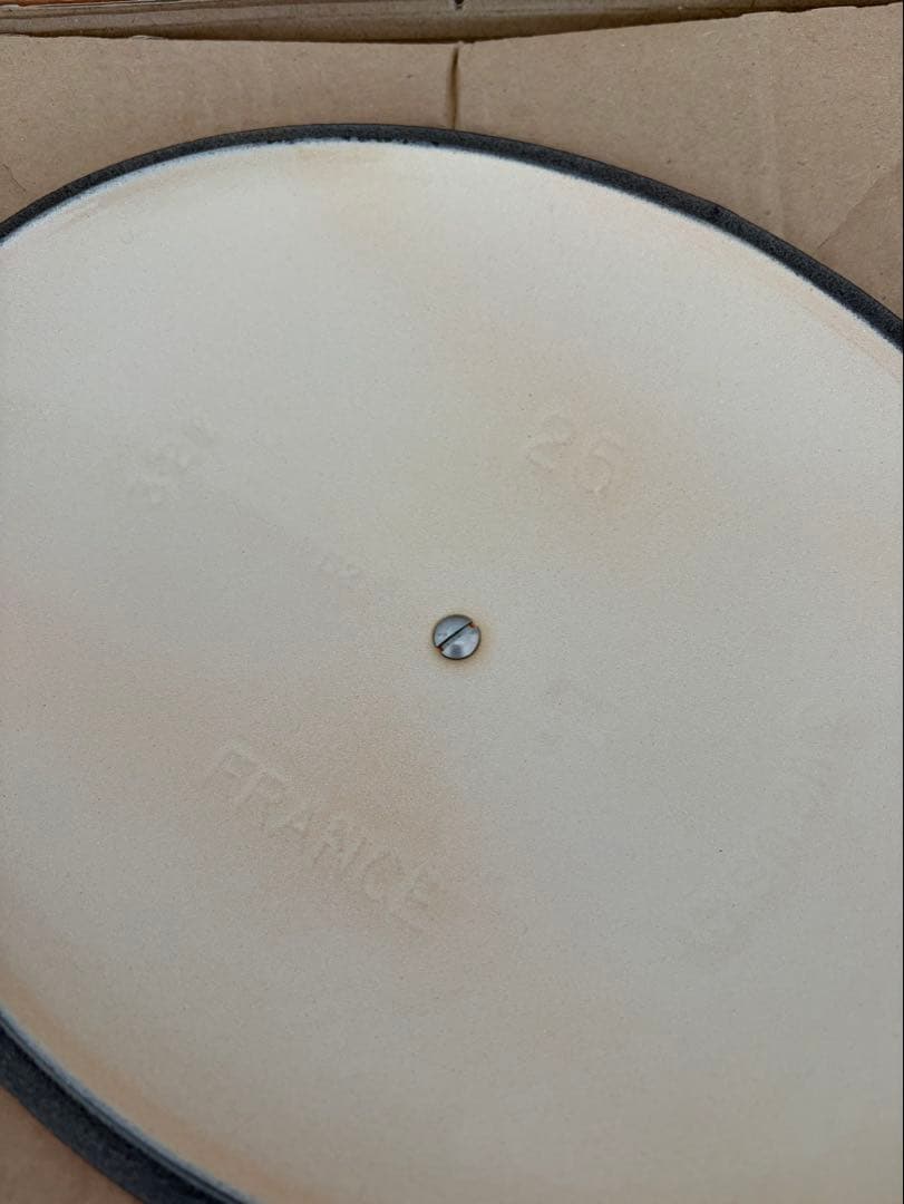 ル・クルーゼ　ココット オーバル　25cm オレンジ