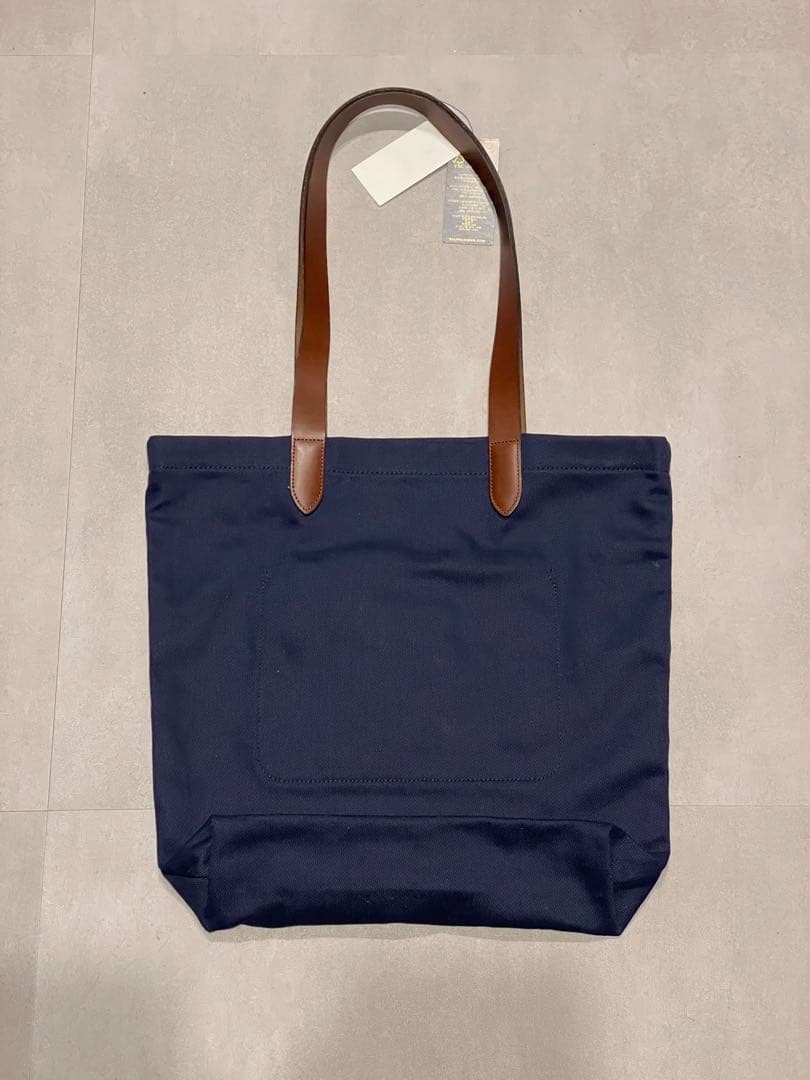 POLO Ralph Lauren トートバッグ ポロベア ネイビー 紺