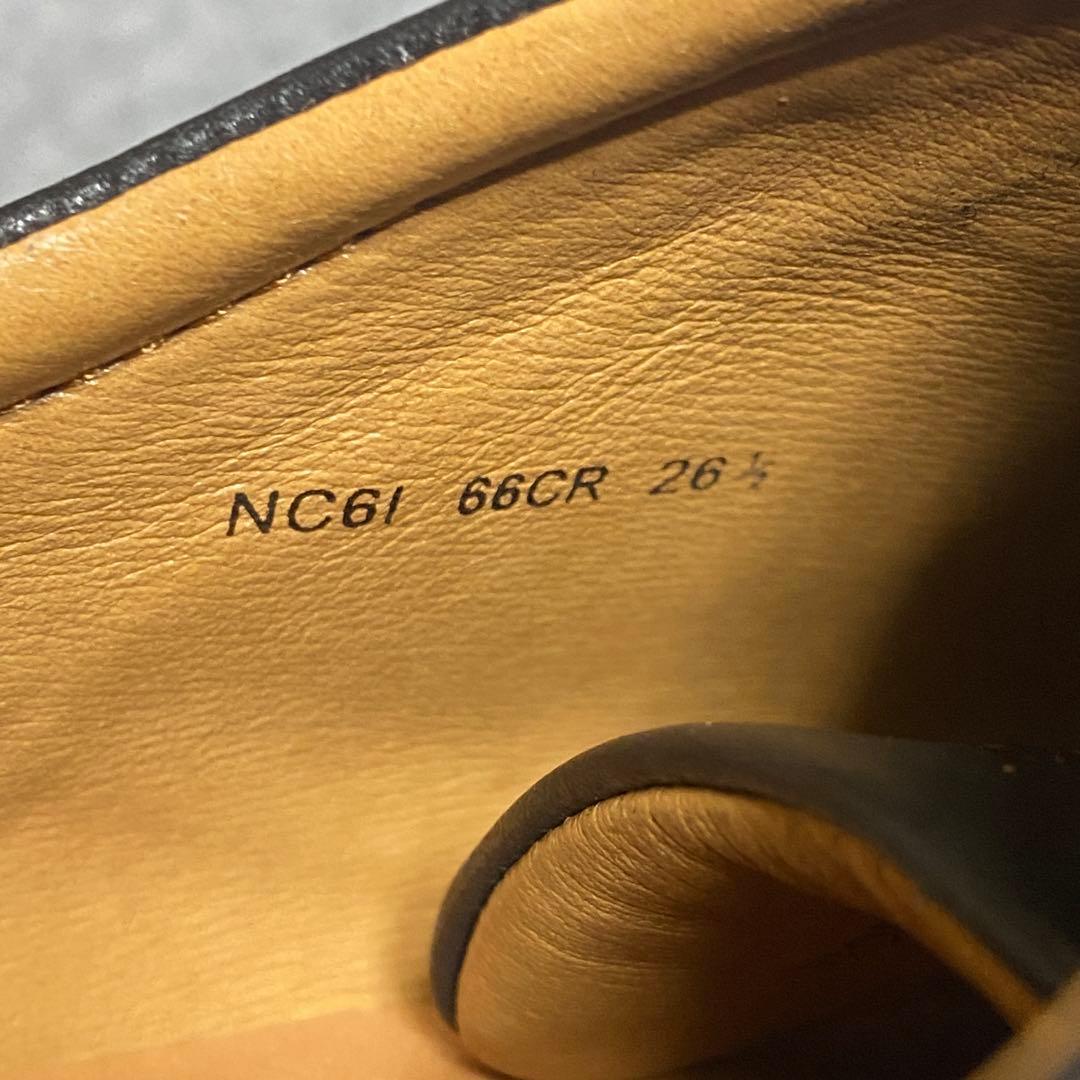 REAGAL リーガル　26.5 モンキー 革靴 66CR レザー ブラック