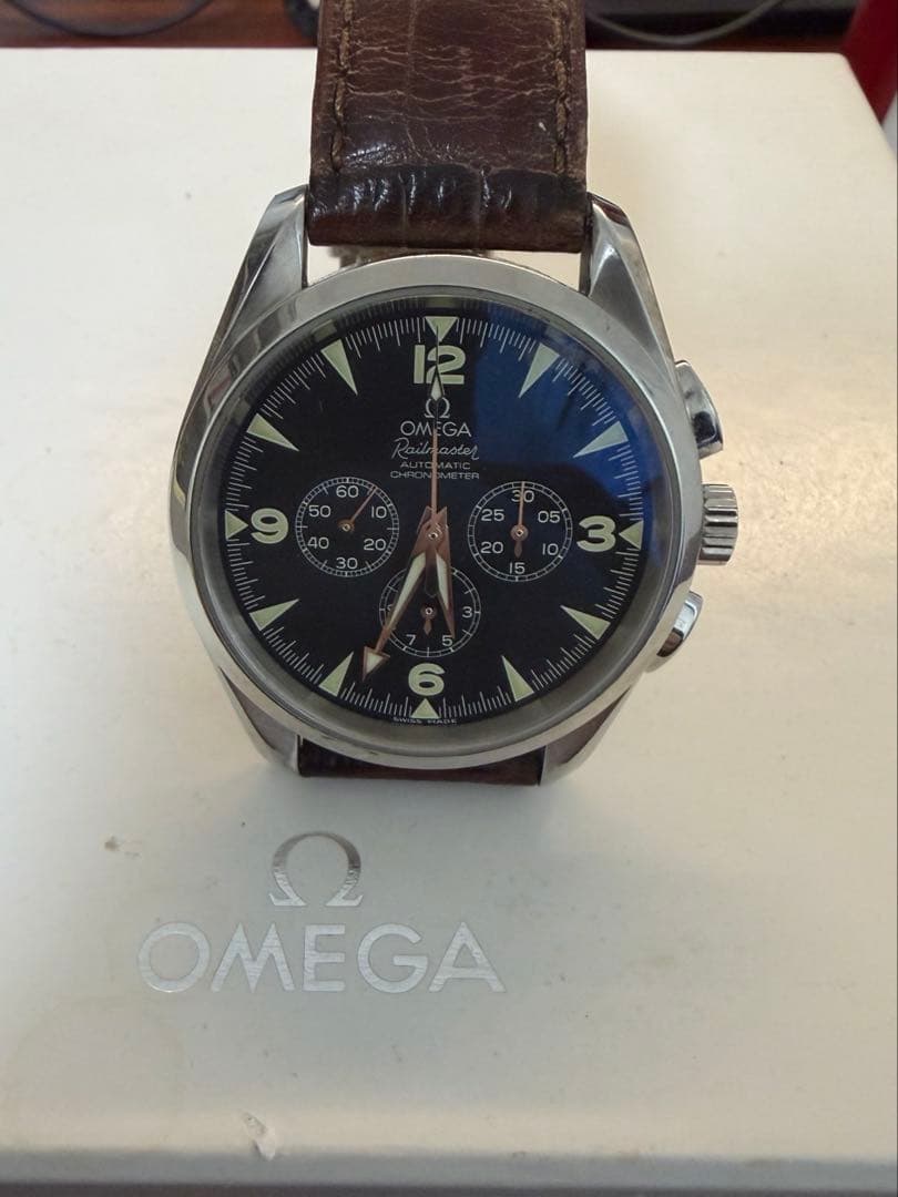 オメガ シーマスター アクアテラ レイルマスター 2812.52.37