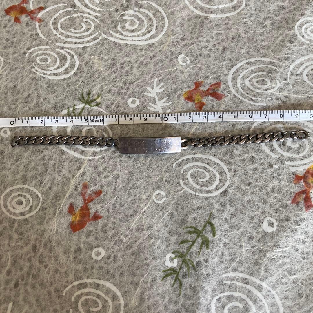 1940's US NAVY IDブレスレット スウィートハートヴィンテージ