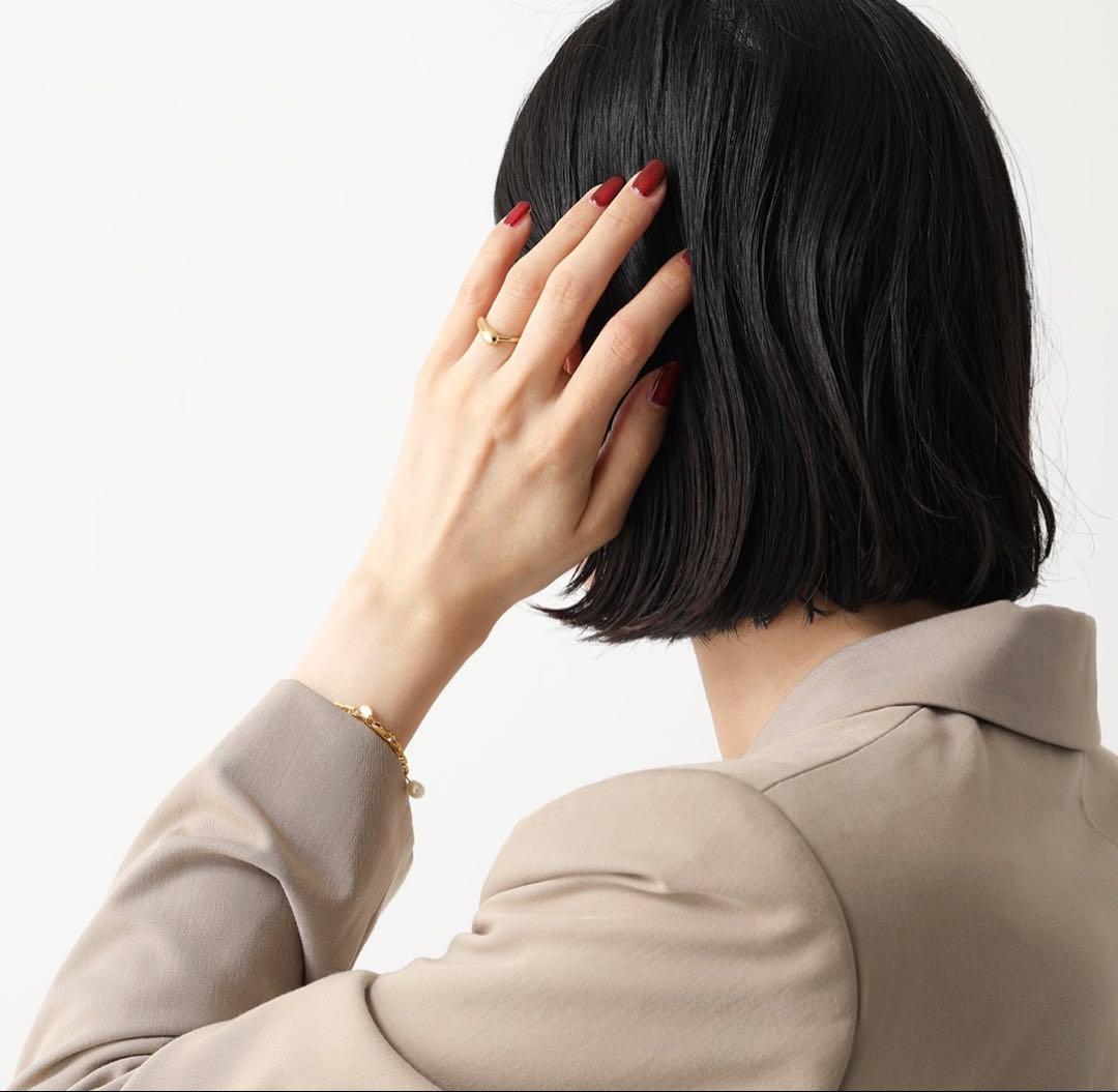 【美品】MARIA BLACKリング 12号EMBER RING ゴールド