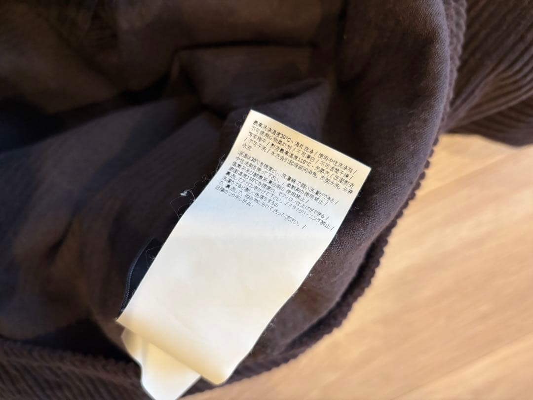 トップス STONE  Corduroy Logo Shirt