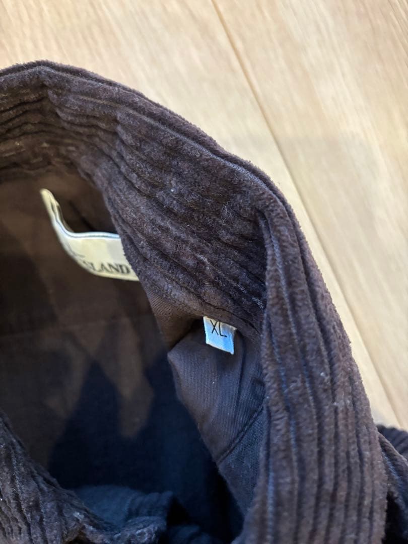 トップス STONE  Corduroy Logo Shirt