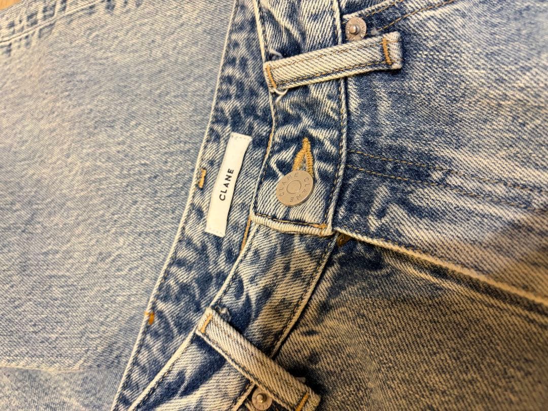 CLANE secondデニム サイズ1 アイスブルー　ice blue