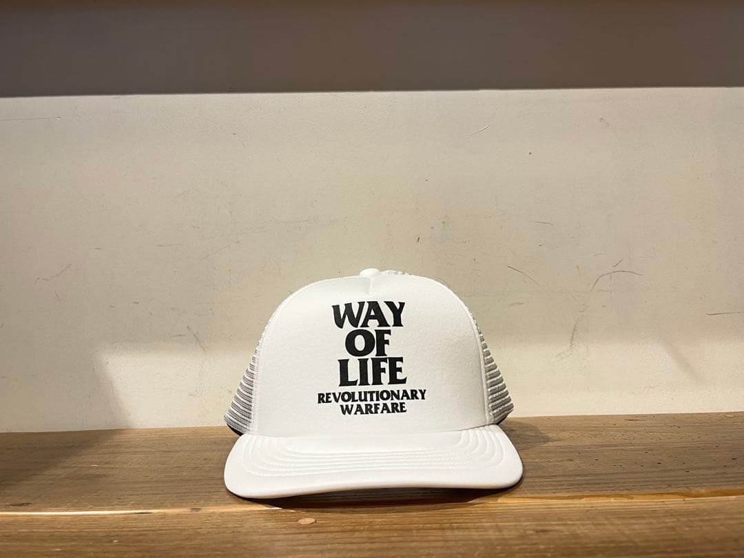 RATS WAY OF LIFE MESH CAP 新品未使用 25ss 白