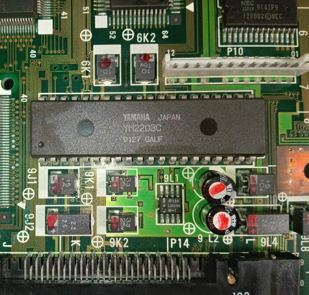 NEC PC9801UR マザーボード 1987年製