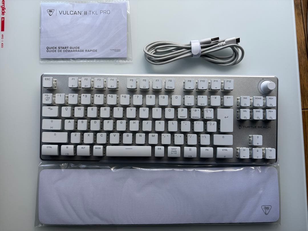 キーボード Turtle Beach VULCAN II TKL PRO White