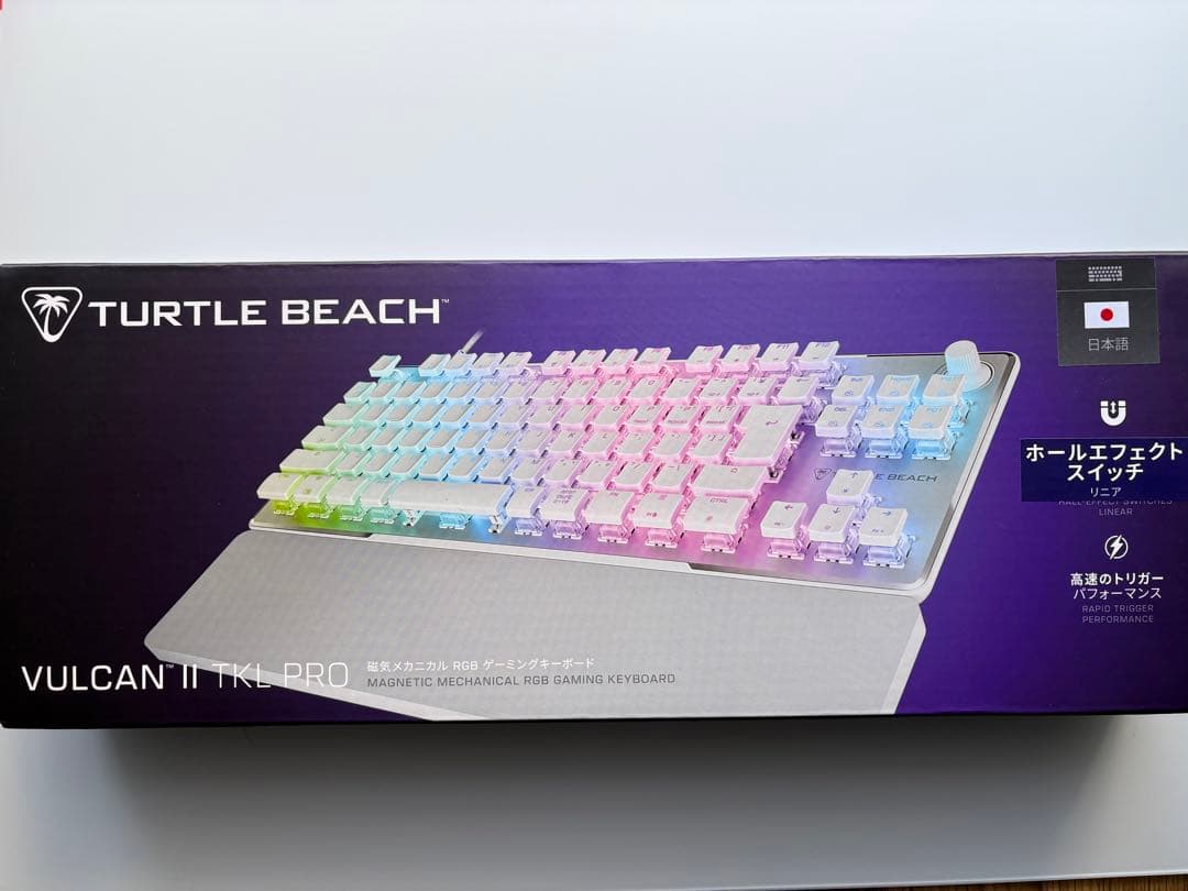 キーボード Turtle Beach VULCAN II TKL PRO White