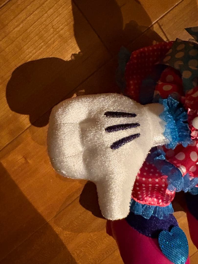 ディズニー　ミニー　パルパルーザミニー@ファンダーランド　ミニファン　ぬいぐるみ