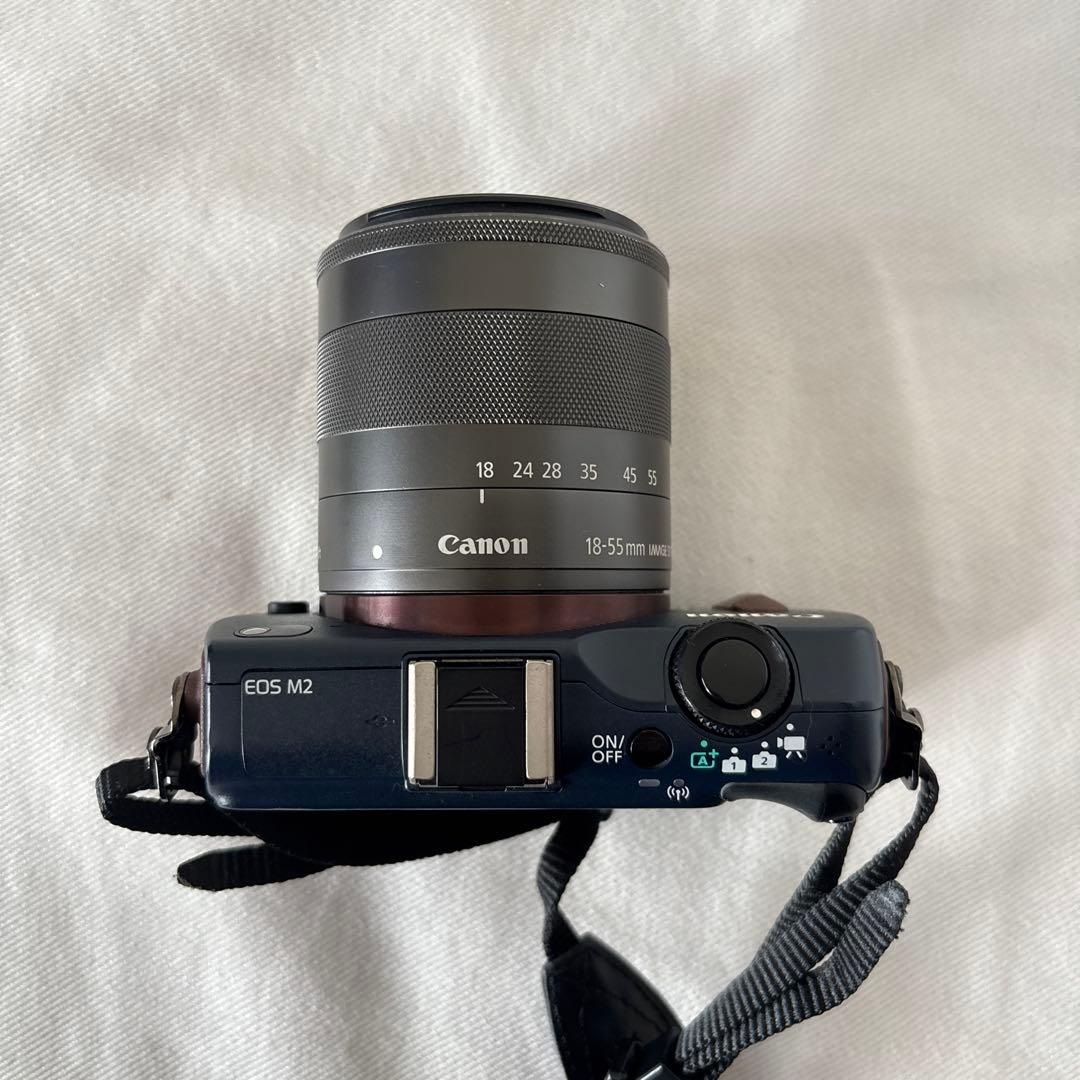 Wi-Fi楽々転送★Canon EOS M2 ミラーレスカメラ