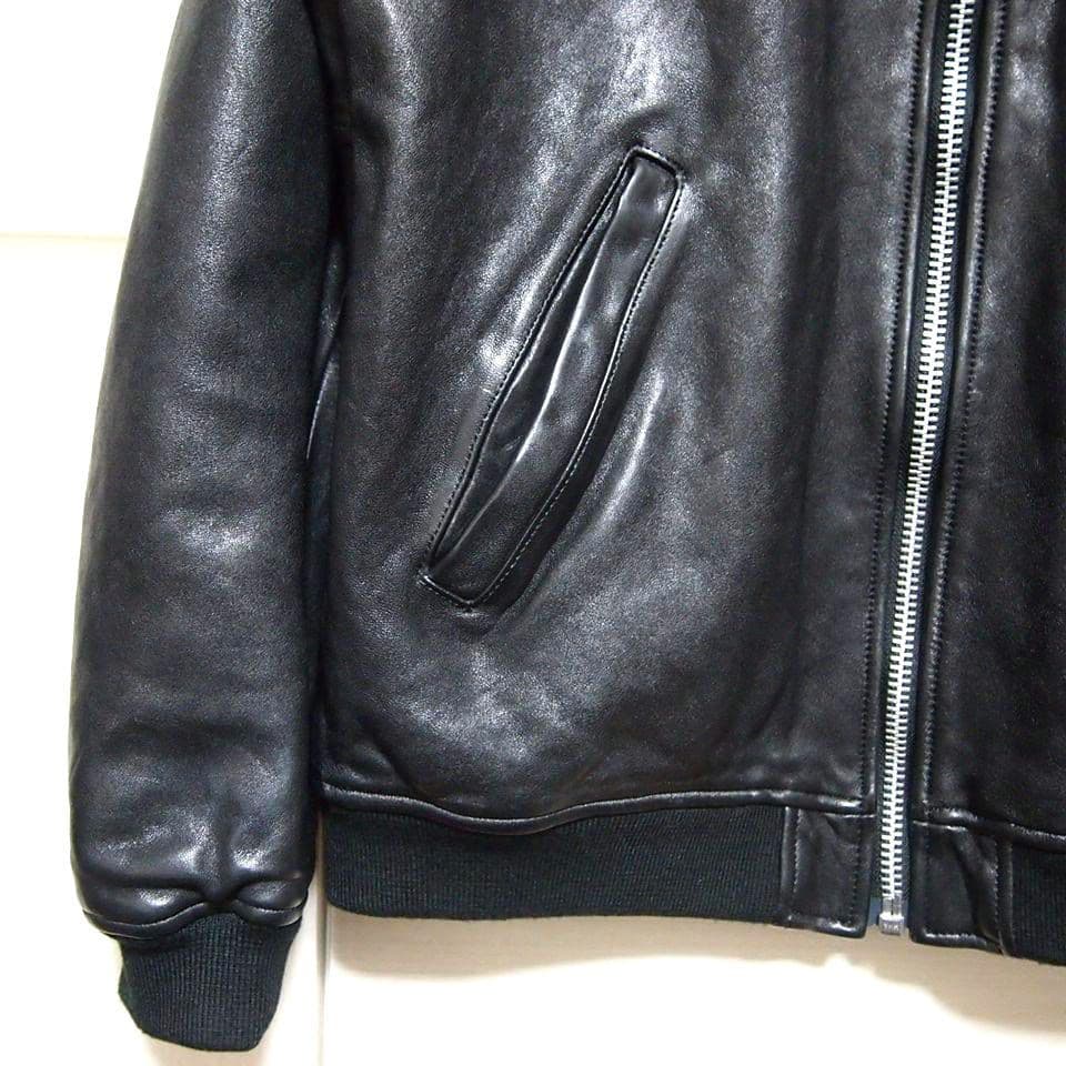 美品★SCHOTT　ショット　BOWERY　バワリー　レザージャケット　ブラック