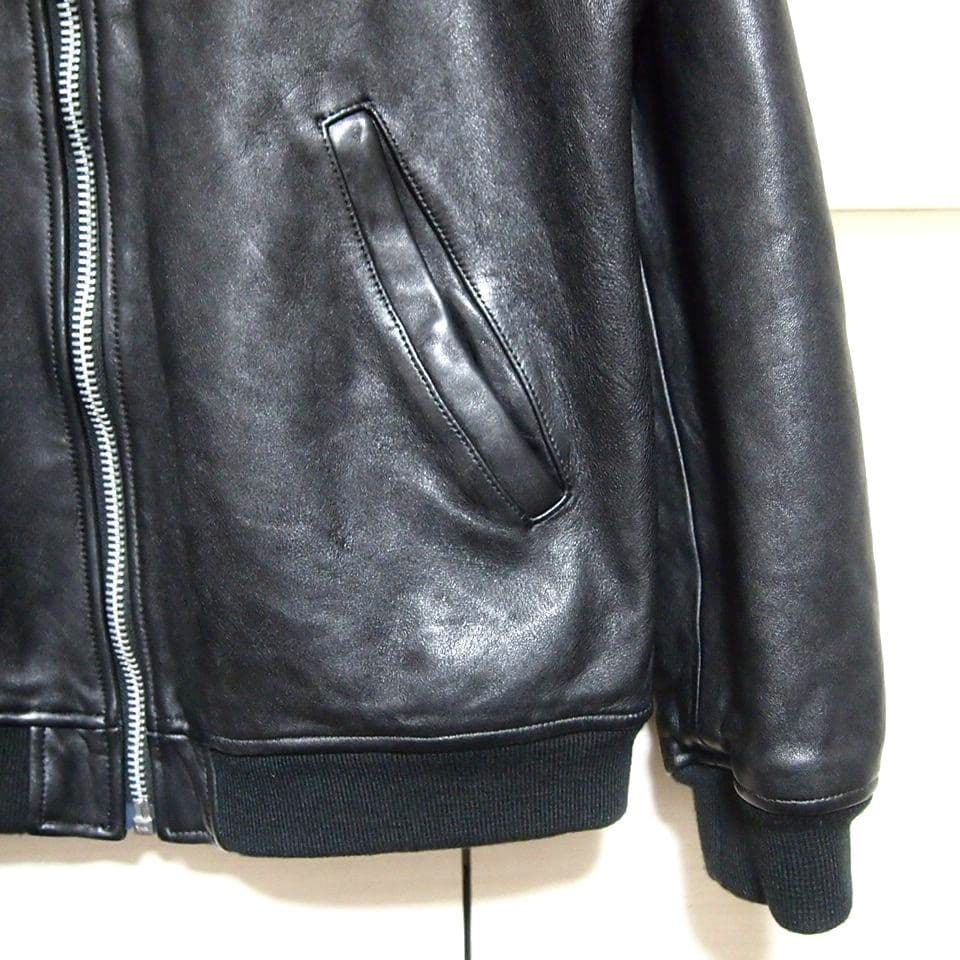 美品★SCHOTT　ショット　BOWERY　バワリー　レザージャケット　ブラック