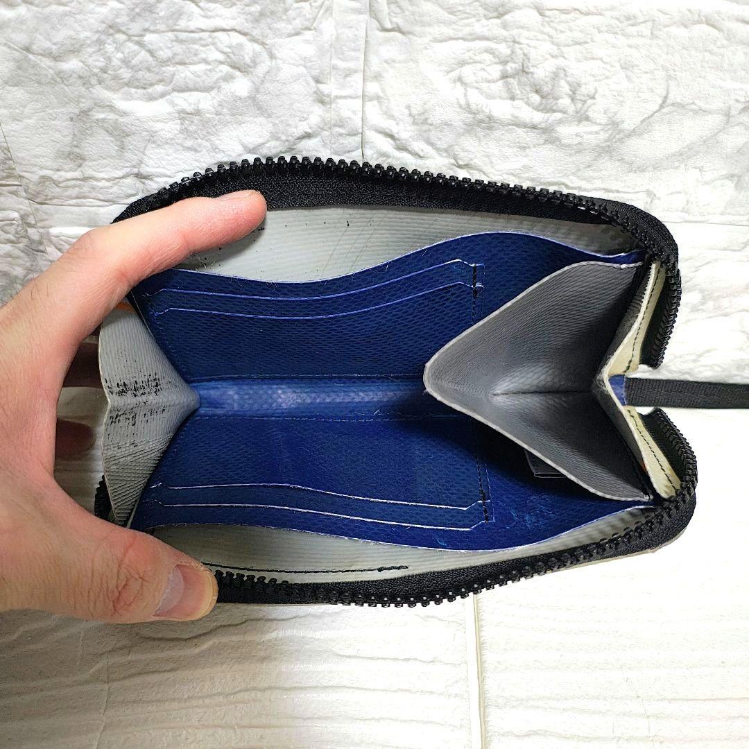 FREITAG Barrow バロウ ロングウォレット グレー ブルー系