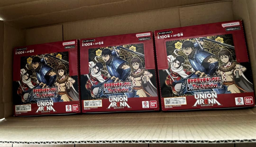 UNION ARENA ユニオンアリーナ キングダム 3box