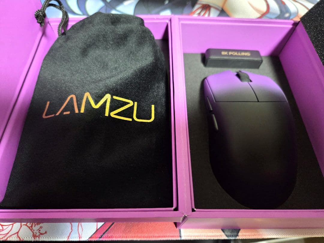 マウス・トラックボール LAMZU maya X purple shadow