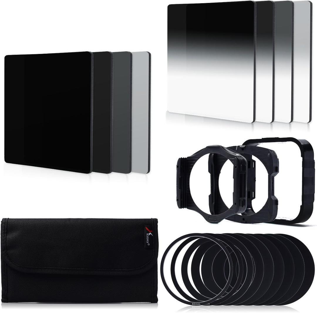 一式フィルターセット 8種のNDフィルター