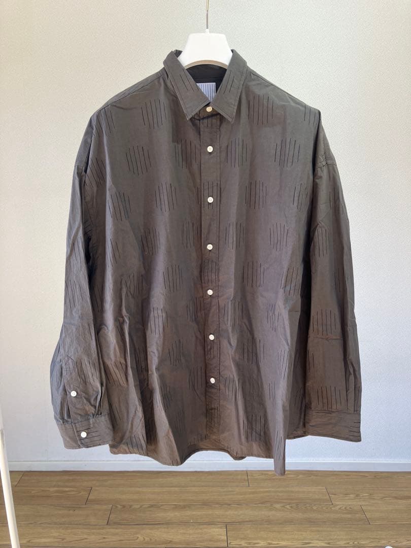 S.F.C Stripes For Creative ドット ストライプシャツ