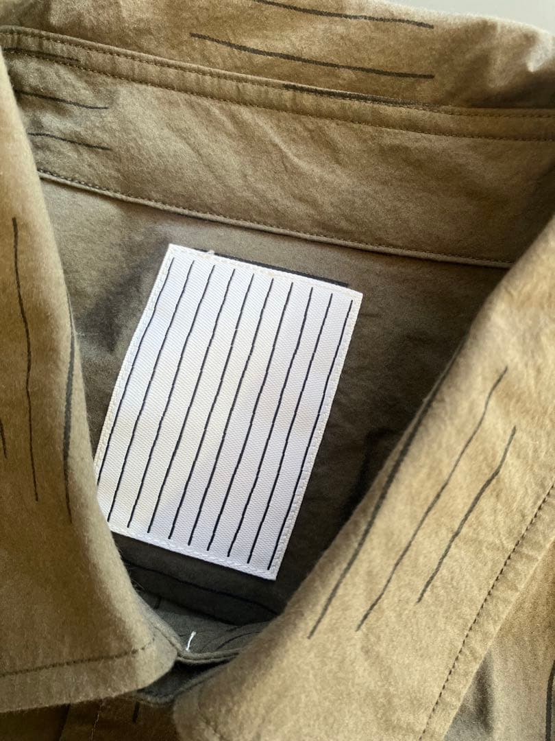 S.F.C Stripes For Creative ドット ストライプシャツ