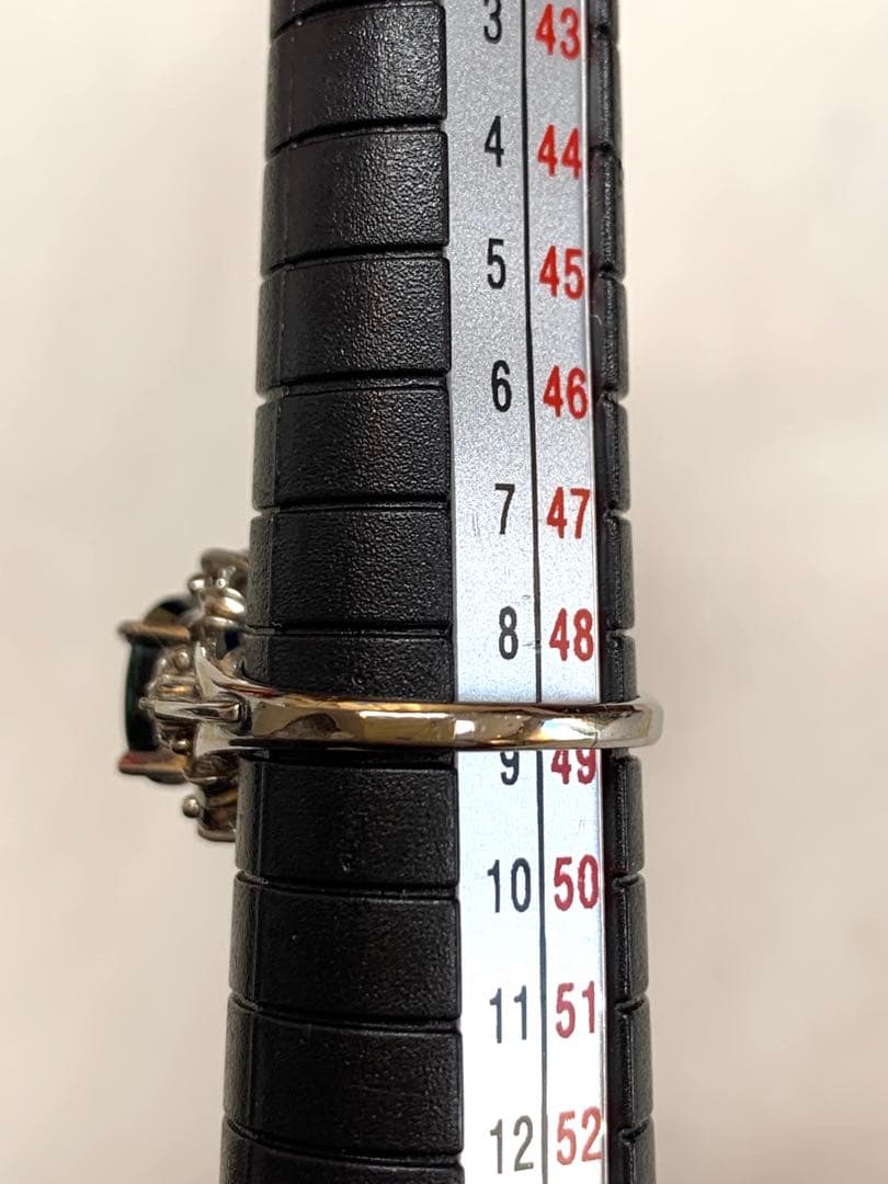 サファイア2.33ct Pt900リング　9号 美品