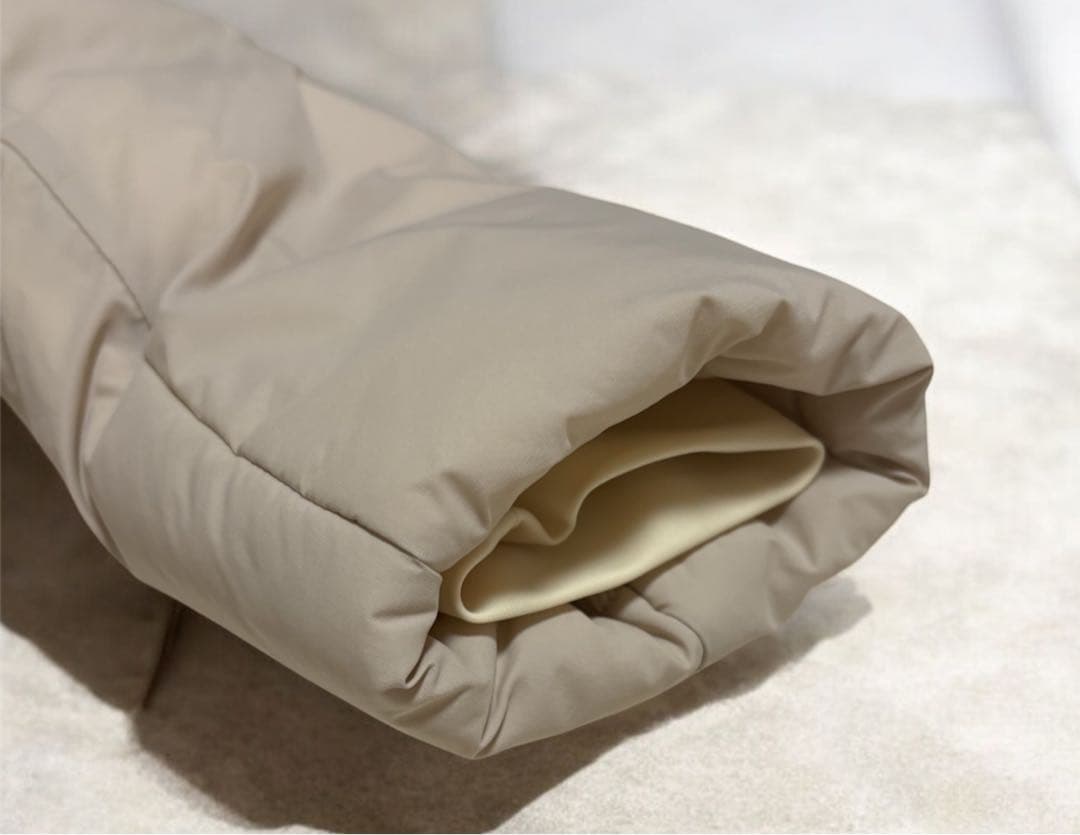 【超美品】ダンスキン　ハイロフトダウンコートMサイズ　サンドベージュ