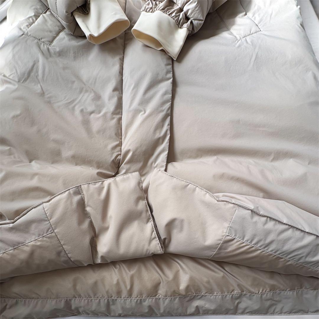 【超美品】ダンスキン　ハイロフトダウンコートMサイズ　サンドベージュ