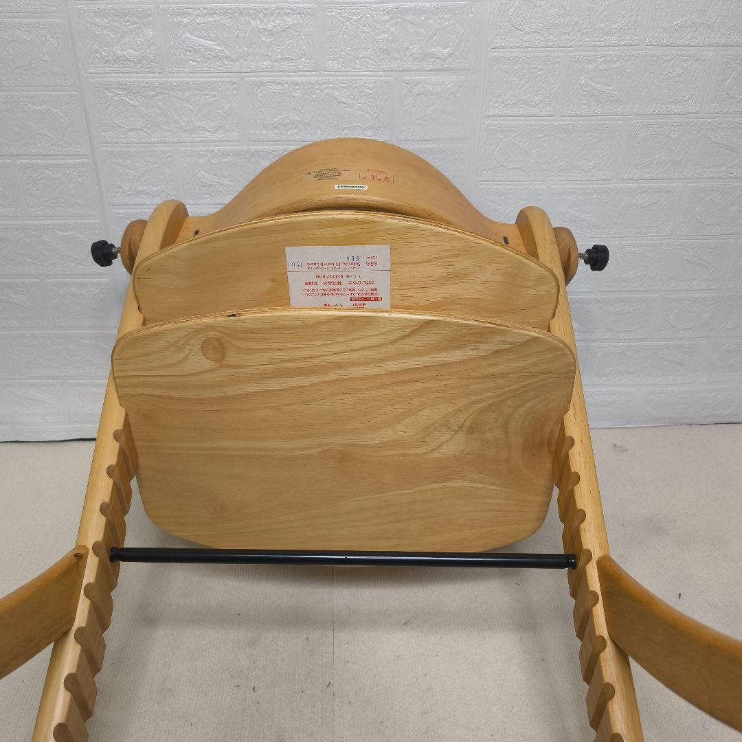 【美品】大和屋　すくすくチェアイーエス　テーブル&ガード付き　ハイチェア