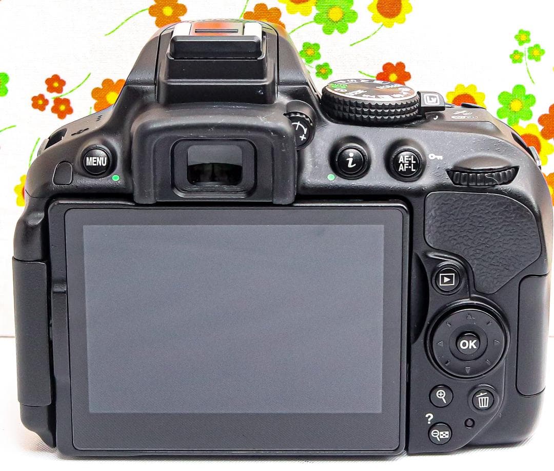 ニコン Nikon D5300☆WIFI機能でスマホに転送♪☆一眼レフ☆自撮り可