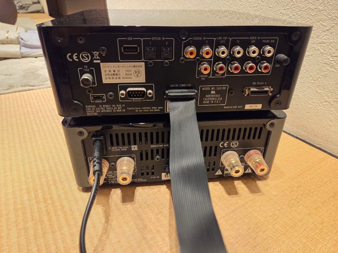 JBL SAS100 チューナーアンプ　※CDジャンク