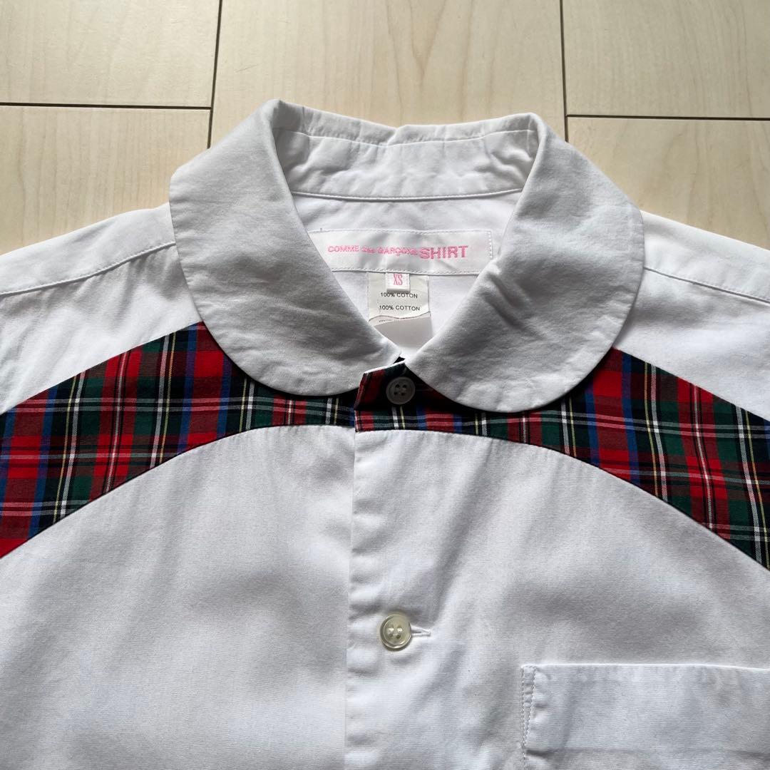 COMMEd es GARCONS SHIRT GIRL シャツ チェック XS