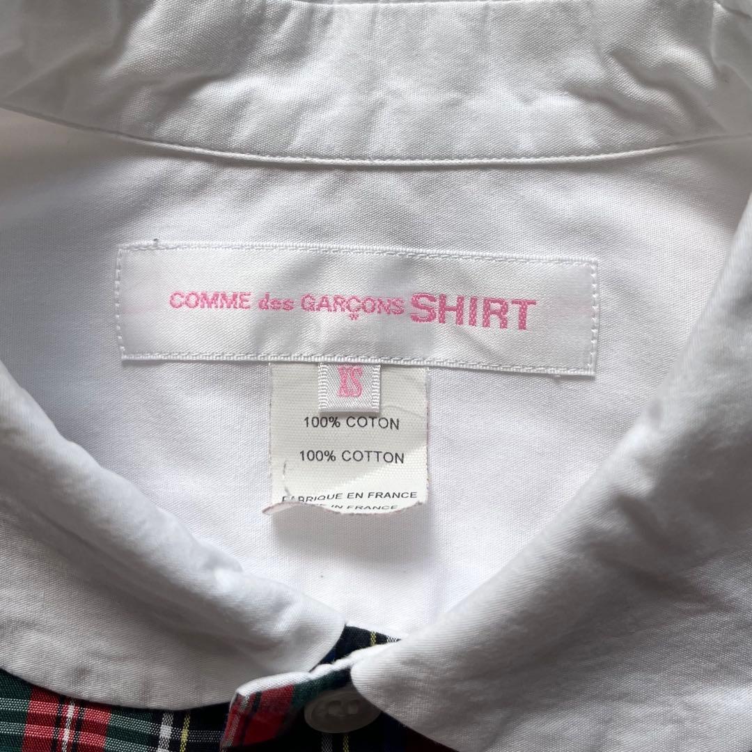 COMMEd es GARCONS SHIRT GIRL シャツ チェック XS