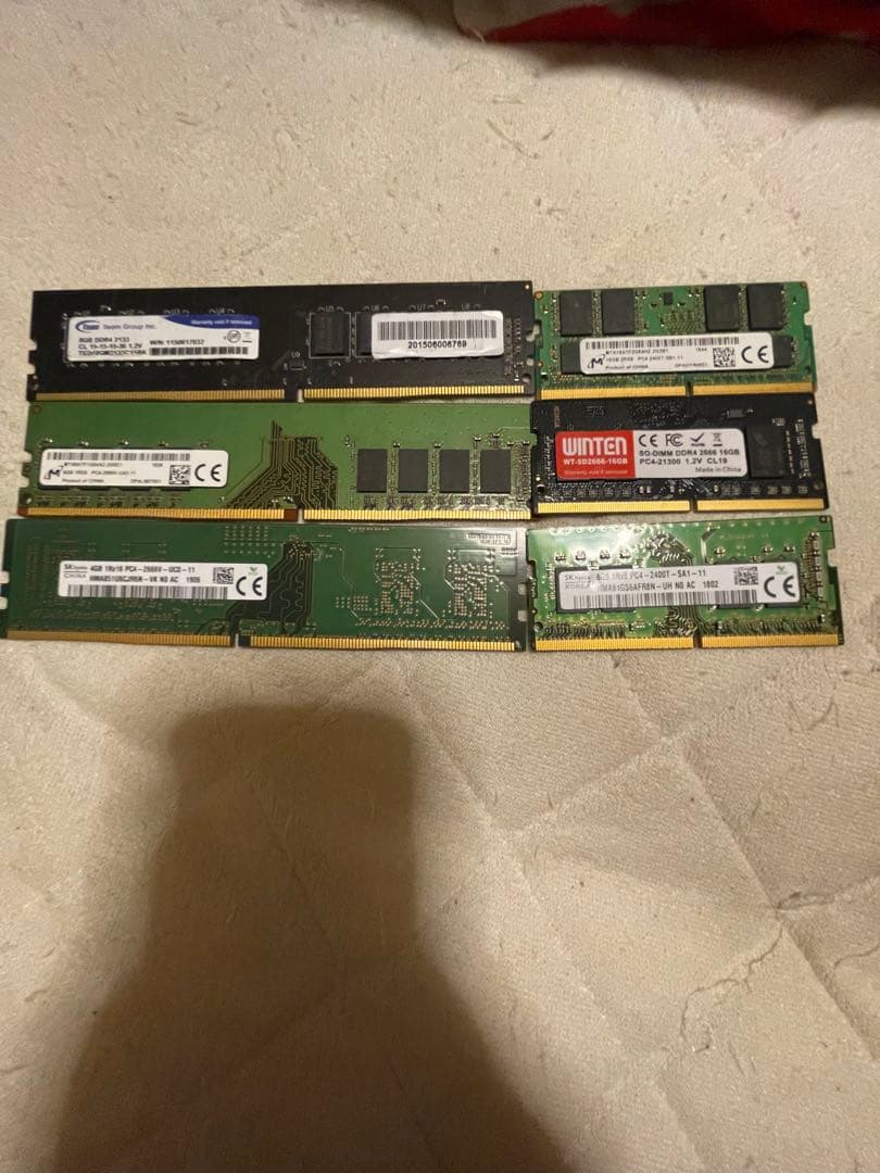 リ*ン様 デスク ノート メモリ 6枚セット