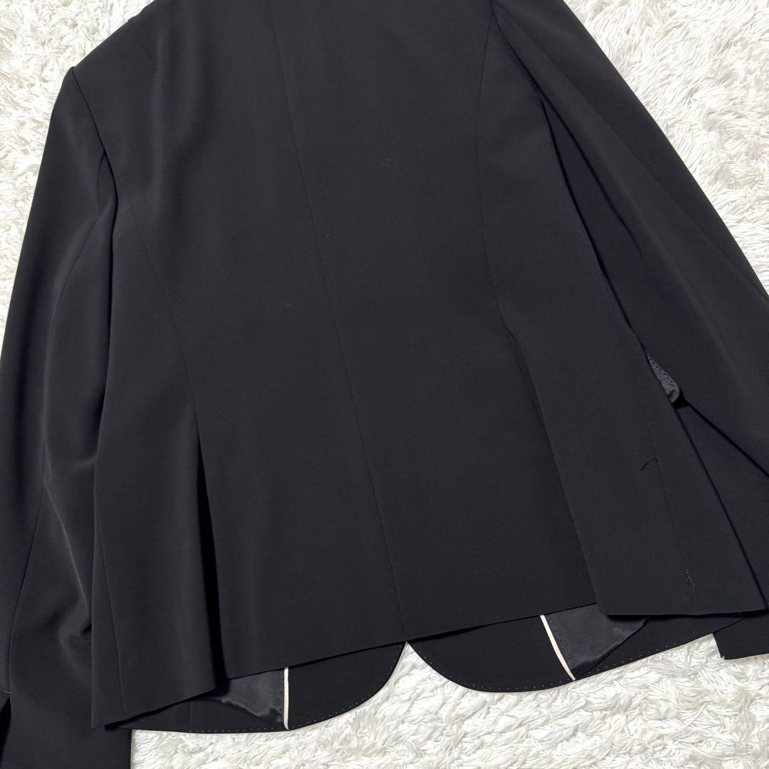 極美品　大きいサイズ　23区　パンツ　スーツ　ビジネス　セットアップ　44 黒