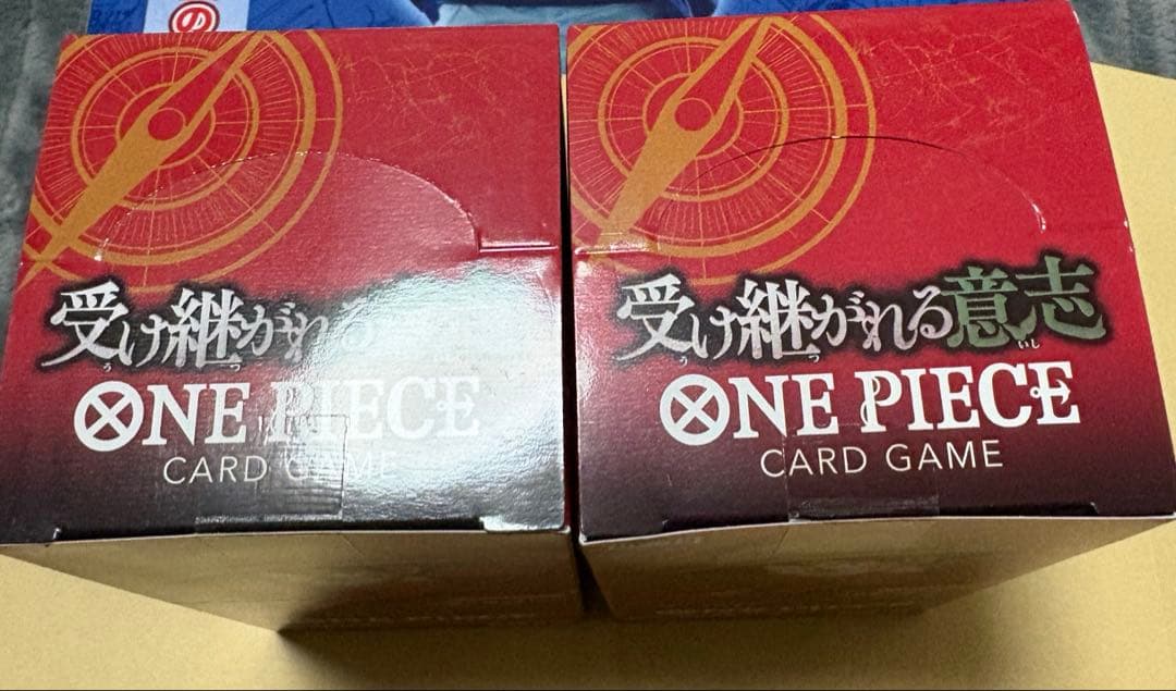 ワンピースカード　受け継がれる意志　2BOX