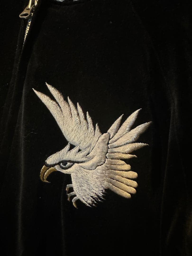 横浜プリンス商会　刺繍　スカジャン