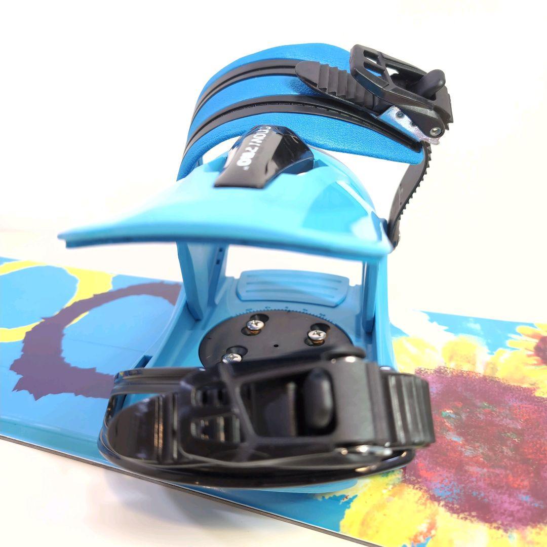 キッズ用 スノーボード100cm バインディングセット