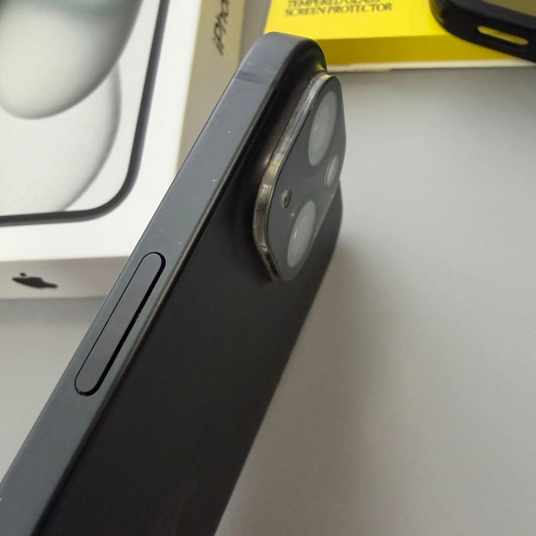 【美品】iPhone15 256GB ブラック SIMフリー バッテリー90%