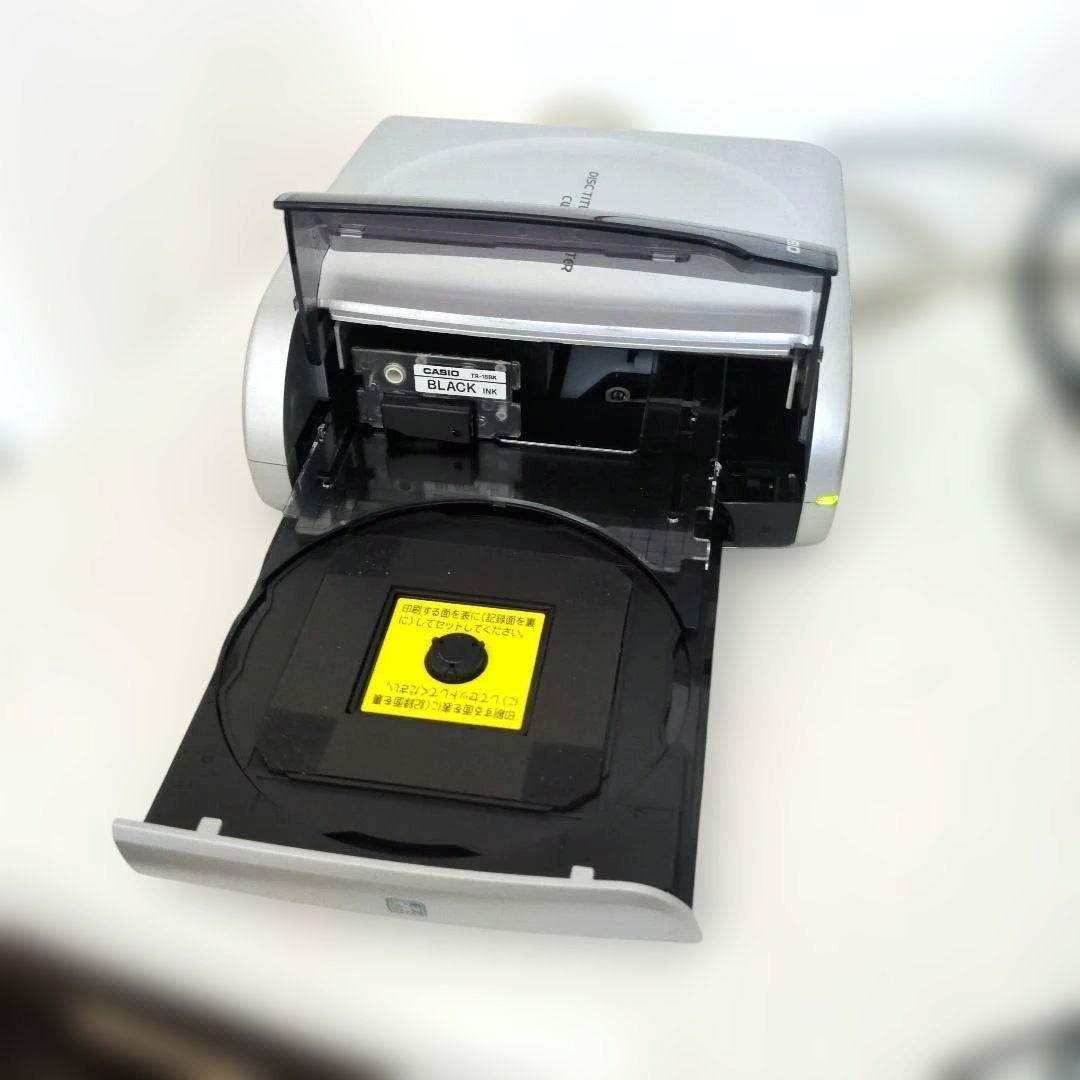カシオ　CW-100 ディスクタイトルプリンター