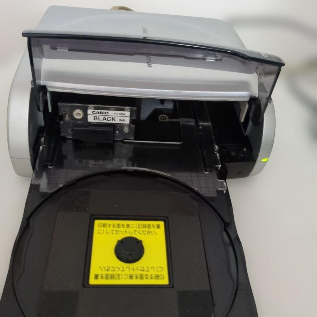 カシオ　CW-100 ディスクタイトルプリンター