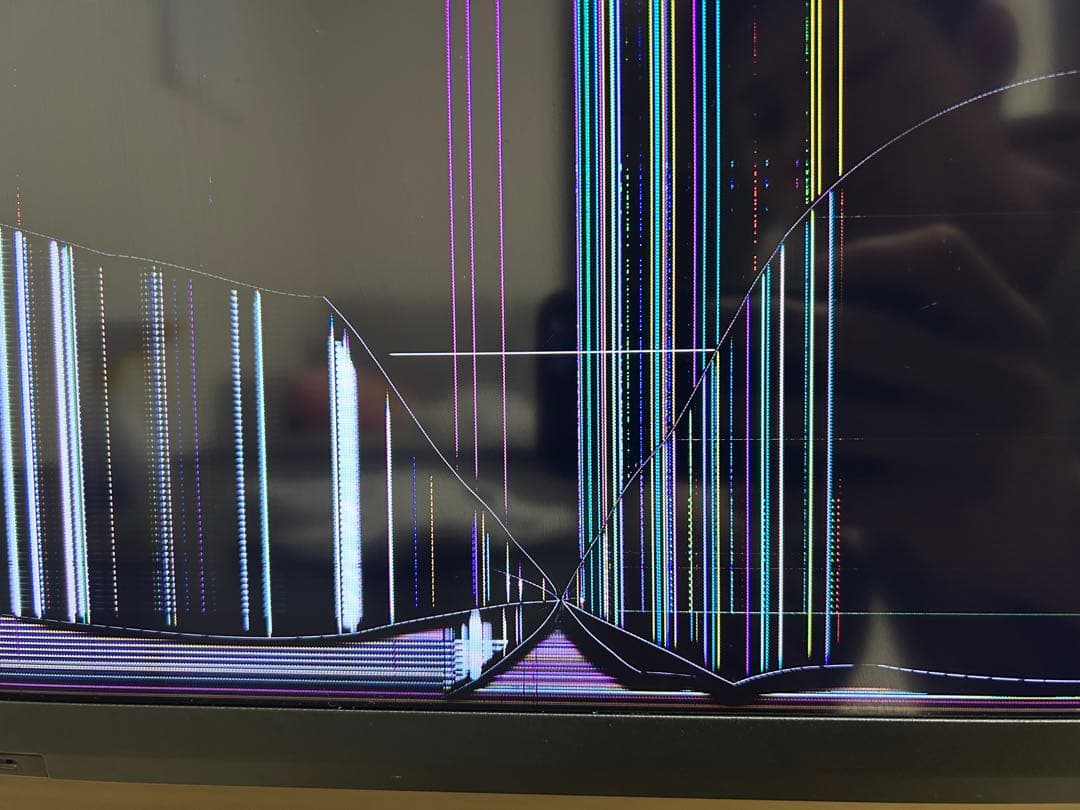 【M⭐︎】ジャンク品液晶テレビ ソニーKL55X85L画面にひび割れあり