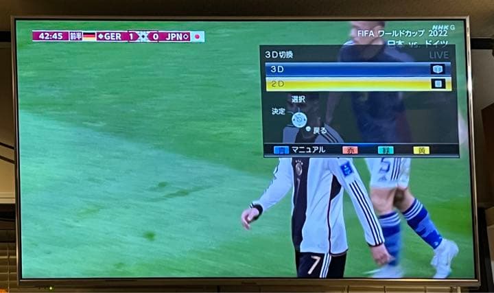 Panasonic 55インチVIERA　ＴＶがなんでも３Ｄで見れます！