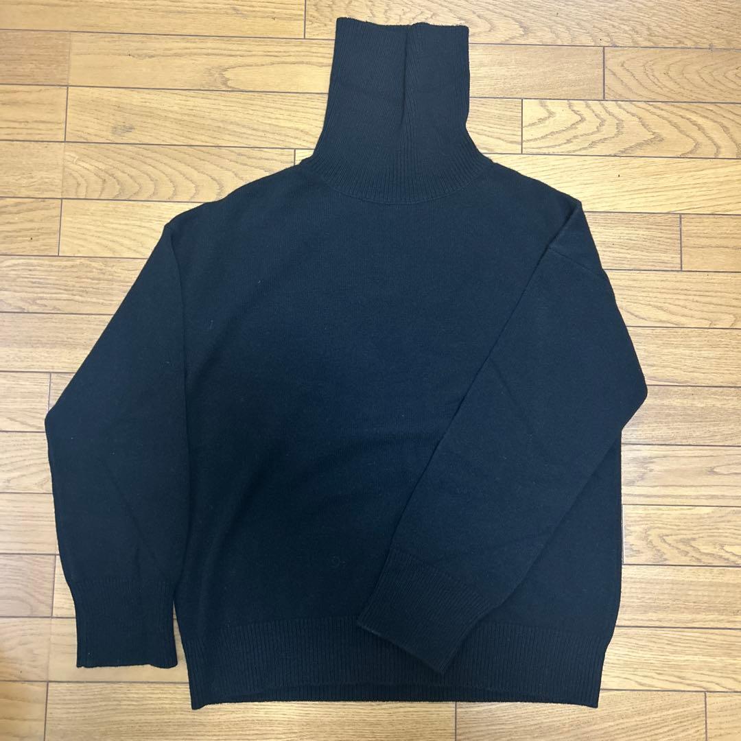 ベイクルーズビッグシルエットタートルネックニット