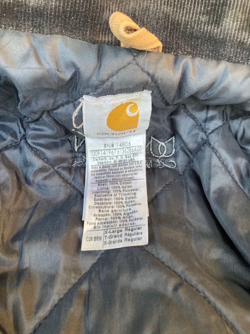 Carhartt　カーハート　トラディショナルジャケット　XL