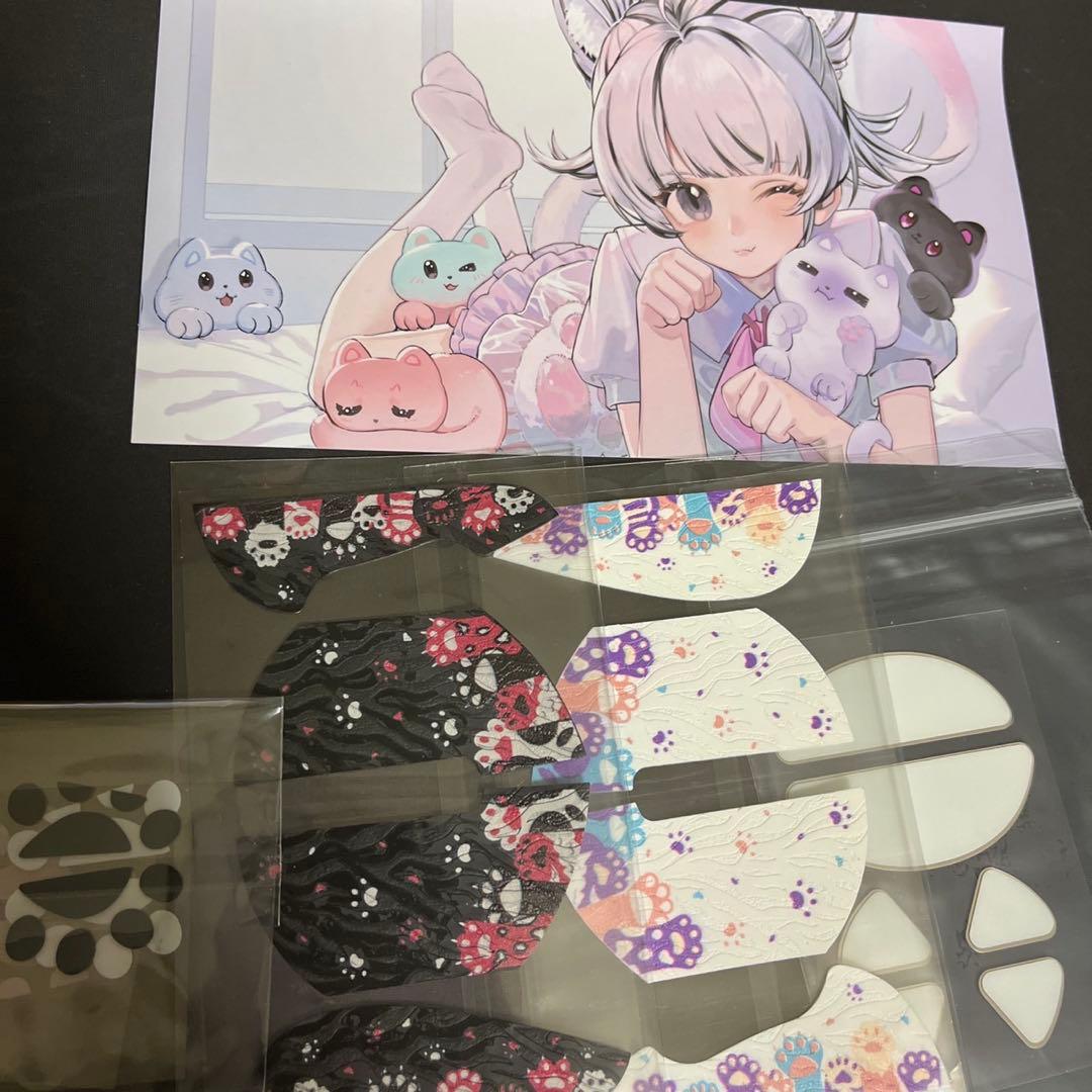 マウス・トラックボール WLMOUSE Beast Miao Pink&Blue