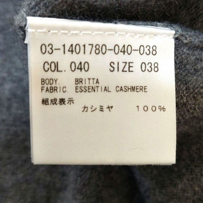 セオリーリュクス　カシミヤ100％ハイネック ニットチュニック　38 極美品✨